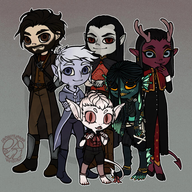 merry critmas - dnd group christmas gift