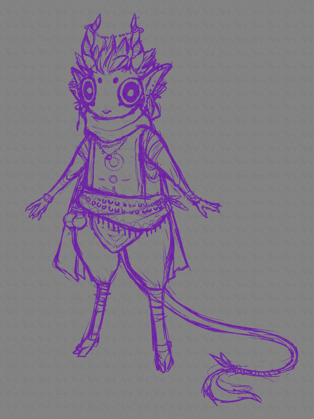 spoons the tiefling (tiefling + halfling)